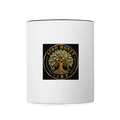 Contrast Coffee Mug - white/black