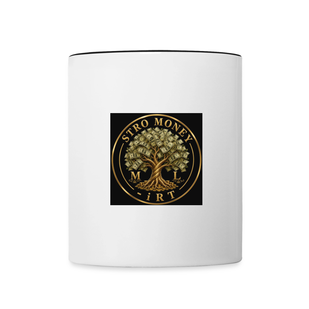 Contrast Coffee Mug - white/black