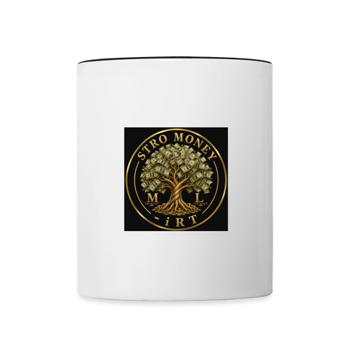 Contrast Coffee Mug - white/black