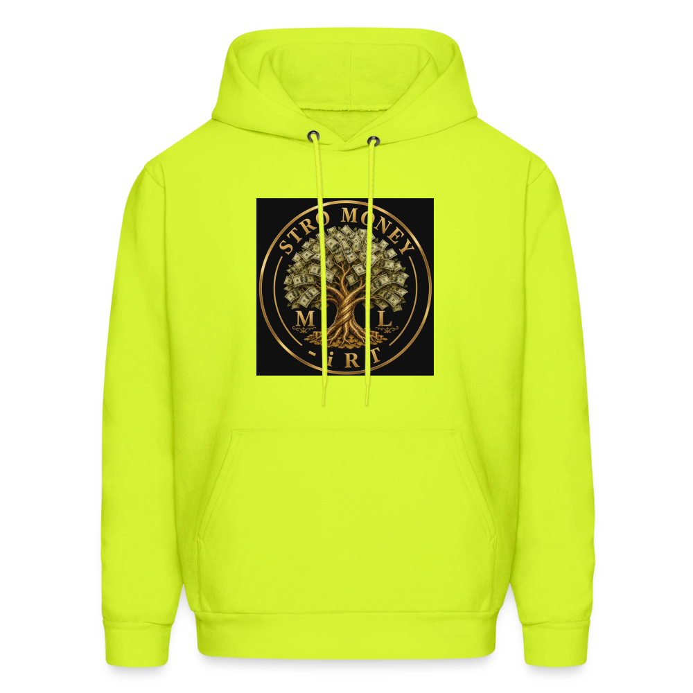 Men's Hoodie - safety green