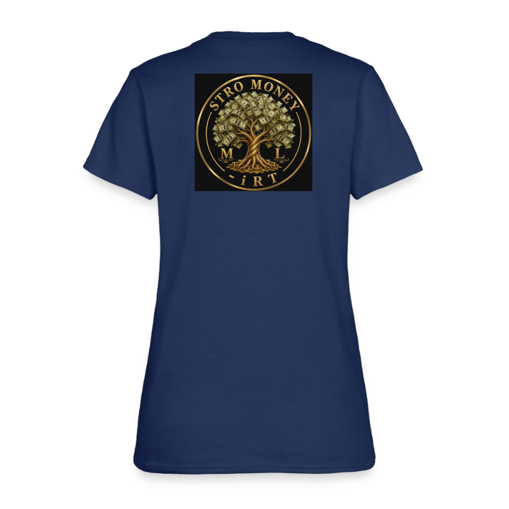 Women's T-Shirt -  blue dusk